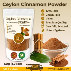 Ceylon Cinnamon Powder 50g (1.76oz) | 100% Natural Best Ceylon Cinnamon Powder From Sri lanka